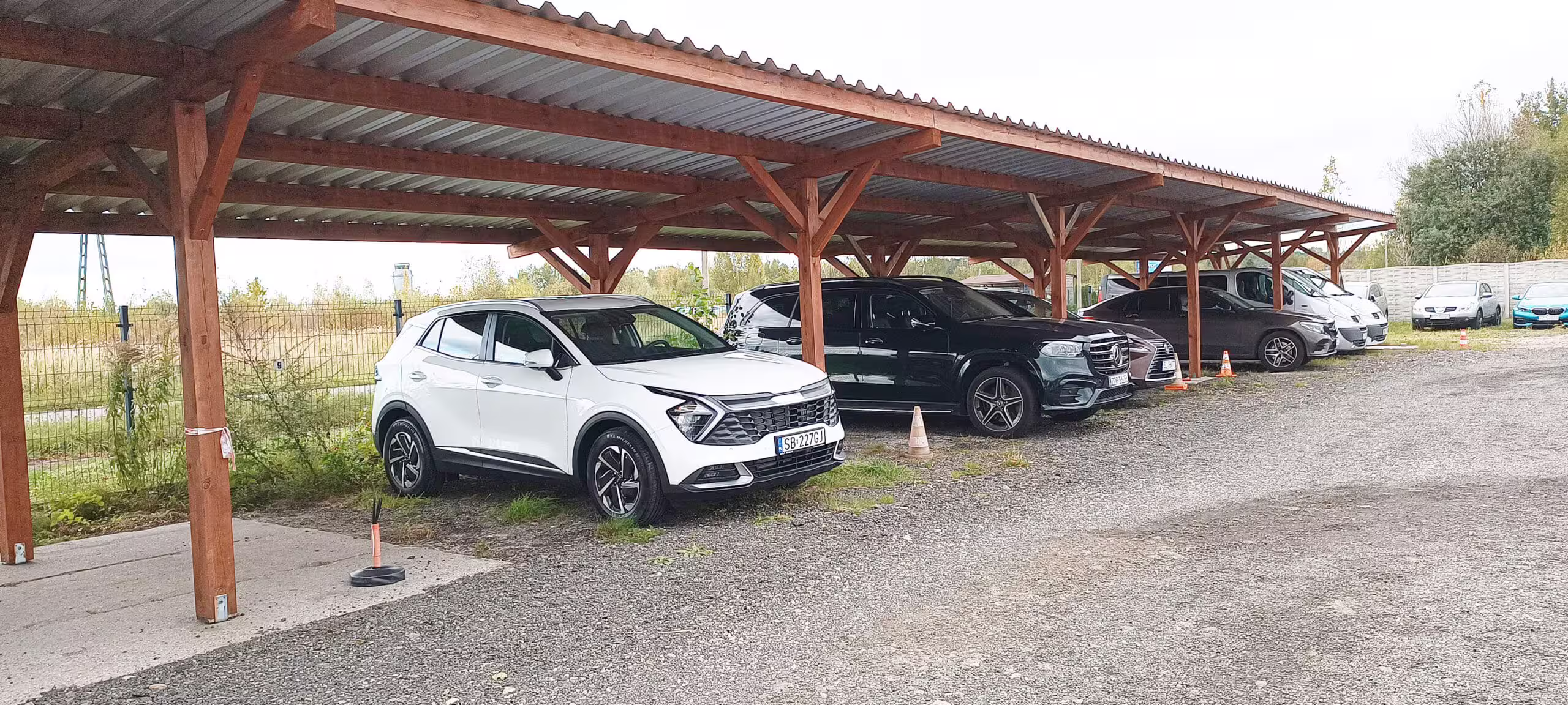 wiata parking Pyrzowice